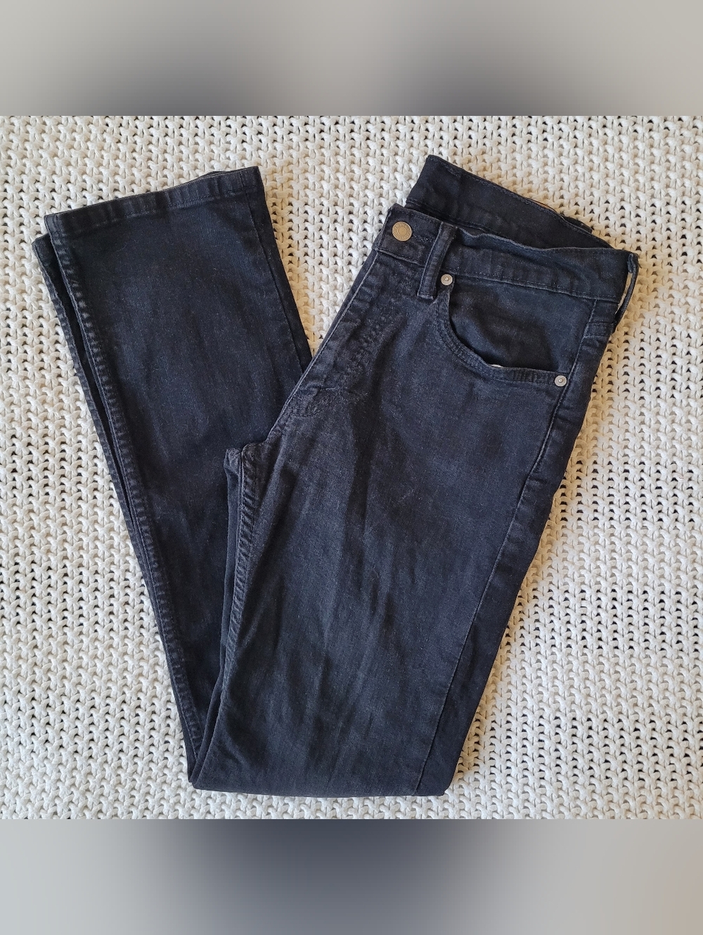 Levi's Men's 514 Straight Jeans In Black, W32 X L34